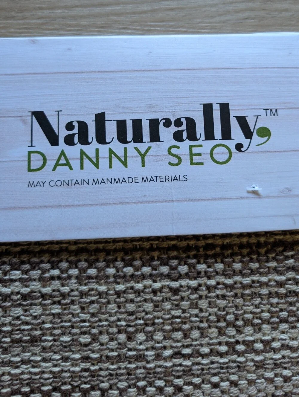 NWT Naturally by Danny Seo Woven Fringe Placemats